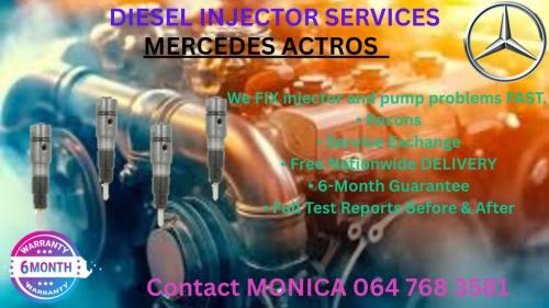 MERCEDES BENZ ACTROS Fast, Reliable Diesel Injector Supply in Pretoria - Image 1