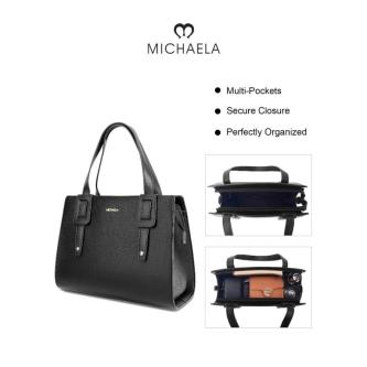 MICHAELA Versatile Pebbled Handbag Set 3 PCS Stylish … in Kota Kinabalu - Image 1