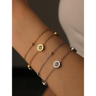 MINIMALIST LAB Stainless Steel Rona Roman Numerals … in Singapore - Image 1