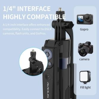 MORUI AVIDUS R40 Selfie Stick AI PTZ Gesture Face Tracking … in Singapore - Image 1