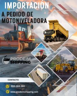 MOTONIVELADORAS IMPORTADAS - PRODEIM SHIPPING en el Callao - Imagen 1