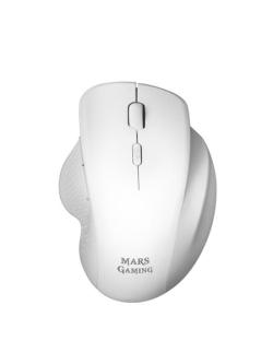 MOUSE WIRELESS MARS GAMING MMWERGO WHITE 3200DPI SWITCHES … en Madrid - Imagen 1