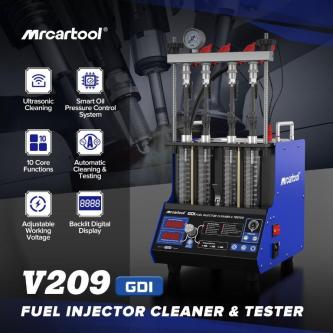 MRCARTOOL V209 GDI Fuel Injector Cleaner Machine in Ahmedabad - Image 4