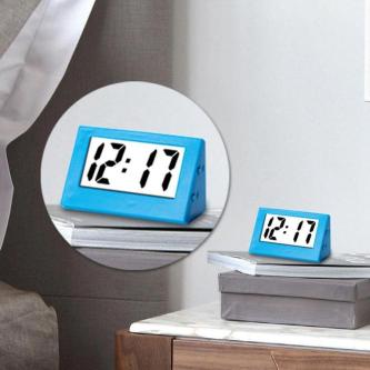 MXGOODS Mini Triangle Clock, ABS Small Desk Digital Clock, … in Singapore - Image 1
