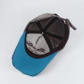 MXMUSTY Letters Baseball Cap, Washed Denim 1969 Letter … in Singapore - Image 1