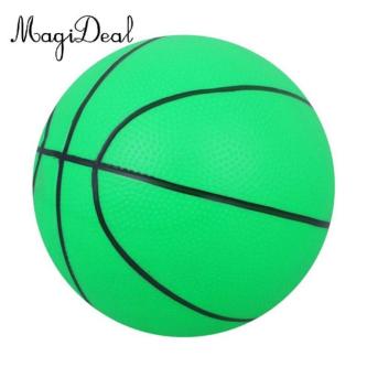 MagiDeal PVC 16cm Diameter Inflatable Basketball Ball Kids … in Singapore - Image 1