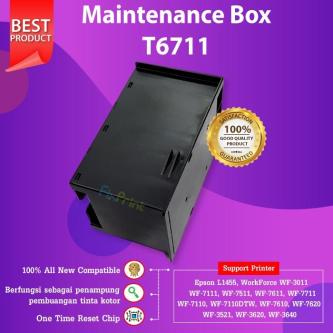 Maintenance Box Compatible T6711 PXMB3 Ink Pad Printer … in Singapore - Image 1