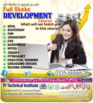 Master Web Development 06-Month Full Stack Development Course in Islamabad - Image 1