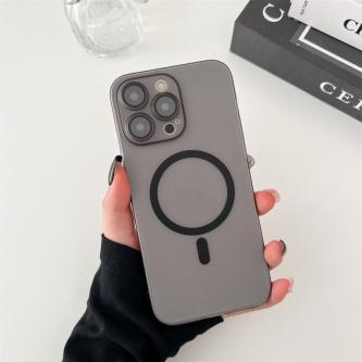 Matte Magnetic Polycarbonate Translucent Casing for iPhone … in Singapore - Image 1