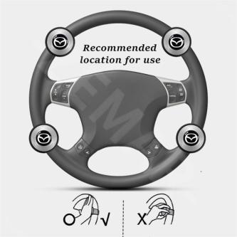 Mazda Car Steering Wheel Spinner Knob 360 ° Rotation … in Singapore - Image 1