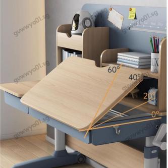 Meineee3.sg Study Table With Drawer Home Adjustable Desk … in Singapore - Image 1