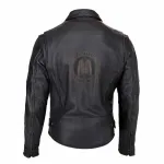 Men’s Commander Leather Jacket in Palāni - Image 2