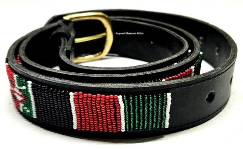 Mens Kenya Beaded leather belt ksh 3000 in Kikuyu - Image 1