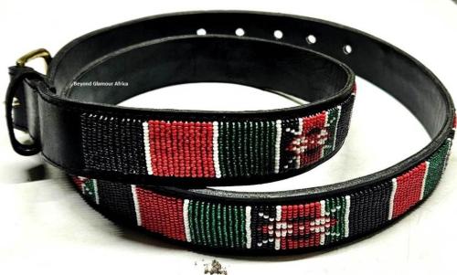 Mens Kenya Beaded leather belt ksh 3000 in Kikuyu - Image 3