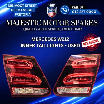 Mercedes W212 Inner Tail Lights – Used in Pretoria - Image 1