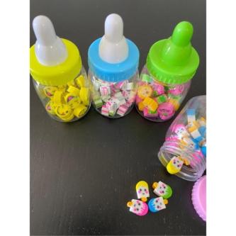 Mini Bottle Shape Eraser 迷你奶瓶橡皮擦 in Singapore - Image 1