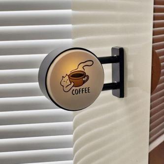 Mini Coffee Lightbox Magnets Convenience Store Light For … in Singapore - Image 1