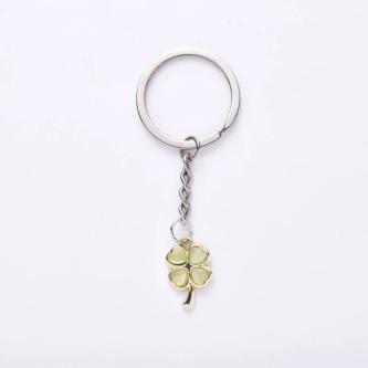 Mini Four-leaf Clover Key Ring Test Good Luck Key Ring … in Malacca Town - Image 1