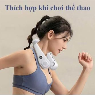 Mini Neck Fan with 5 Customizable Wind Modes Led Screen … in Kajang - Image 1