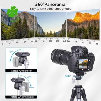 Mini Reverse Ball Head 360 Degree Rotating Camera Tripod … in Singapore - Image 1