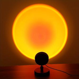 Mini USB LED Sunset Projector - Night Light for Home … in Singapore - Image 1