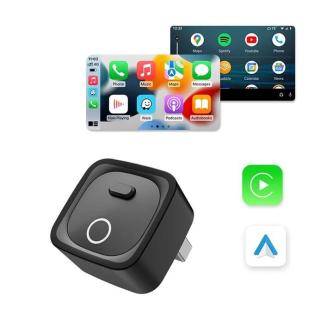 Mini Wireless CarPlay Adapter Type-C Android Auto Wired to … in Newcastle - Image 1