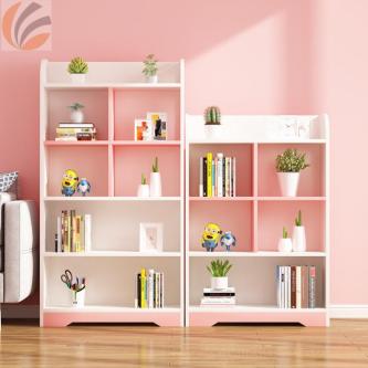 Minimalist Modern Student Floor Storage Rack Bookshelf … in Geylang - Image 1