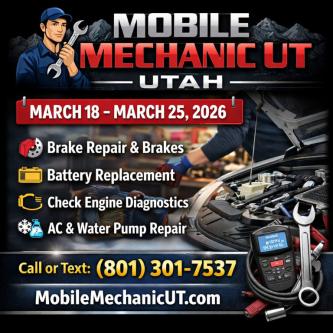 Mobile Mechanic UT Weekly On-Site Auto Service Event en Murray - Imagen 1
