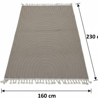 Modern Grey & White Diamond Pattern Rug (160x230) – Istanbul Rug in Vereeniging - Image 1