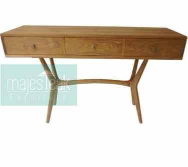 Modern Teak Console Table in Petaling Jaya - Image 2