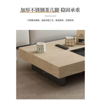 ????????❤️Modern Travertine Coffee Table Storage Coffee Table … in Singapore - Image 1