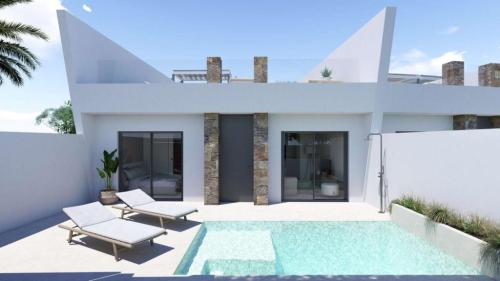 Moderner Bungalow mit Pool in Kulmbach - Bild 1