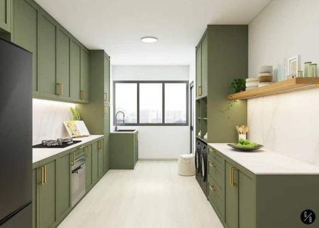 Modular Kitchen Interior Design Services for Modern Homes in Noida - Image 2