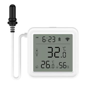 Moes Tuya WiFi Smart Temperature Humidity Sensor with 1M … in Smithfield - Image 1