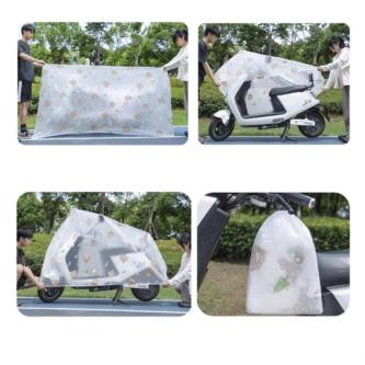 Motorcycle Rain Cover with Beautiful Patterns Large … in Singapore - Image 1