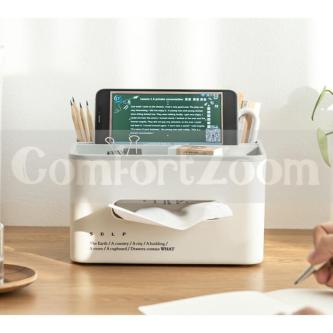 Multi-Functional Tissue Box Holder / Tissue Box Cover with … in Singapore - Image 1