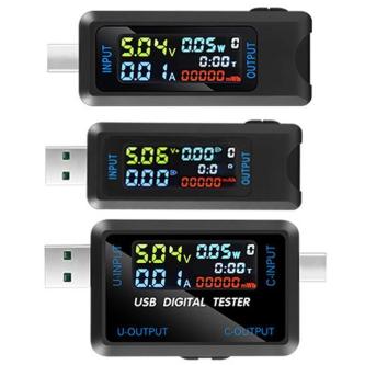 Multi-function USB Voltage Current Test Meter Digital IPS … in Adelaide - Image 1