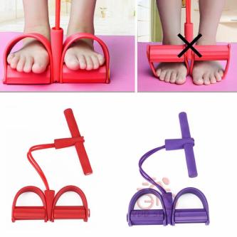 Multifunction Leg Exercise Equipment Sit Up Pull Rope Yoga … in Singapore - Image 1