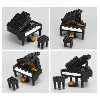 Music Piano 3D Model Building Blocks DIY Musical Instrument … in Singapore - Image 1