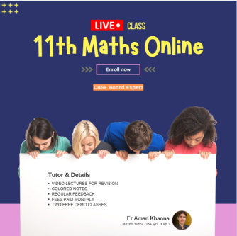 NCERT Online Classes for Class 11 Maths in Indore - Image 1