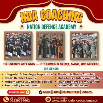 NDA 1 Year Foundation Program in Bhopal - Image 1