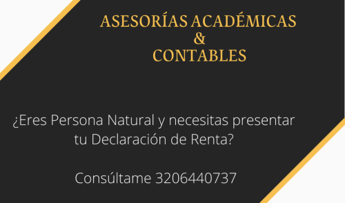 NECESITAS PRESENTAR TU DECLARACIÓN DE RENTA COMO PERSONA NATURAL en Manizales - Imagen 1
