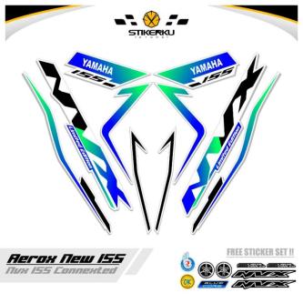 NEW AEROX 155 STICKER MTF 42/ AEROX CONNECTED STRIPING/ … in Mandai - Image 1