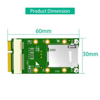 NEW Mini PCIE 3G/4G Module to Mini PCI Express Adapter + … in Singapore - Image 1