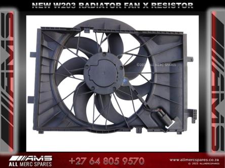 NEW W203 MERCEDES RADIATOR FAN X RESISTOR FOR SALE in Vereeniging - Image 1