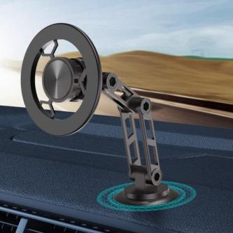 NORMAN Magnetic Car Phone Holder, 360° Rotation Anti-Shake … in Singapore - Image 1