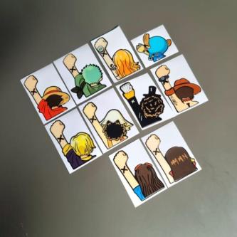 Nakama 3D Embossed Anti-Yellowing One Piece Sticker - … in Geylang - Image 1