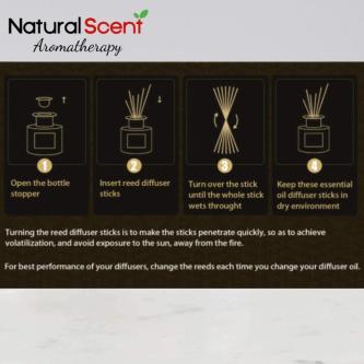 Natural Scent Neroli Aromatherapy Reed Diffusers for … in Geylang - Image 1