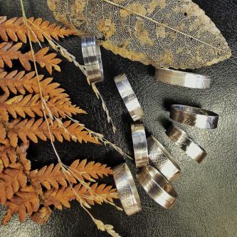 Natural Textured Rings - Taster Class in Christchurch - Image 1
