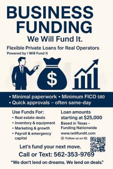Need Fast Business Funding in Longview - Image 1